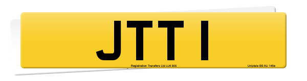 Registration number JTT 1